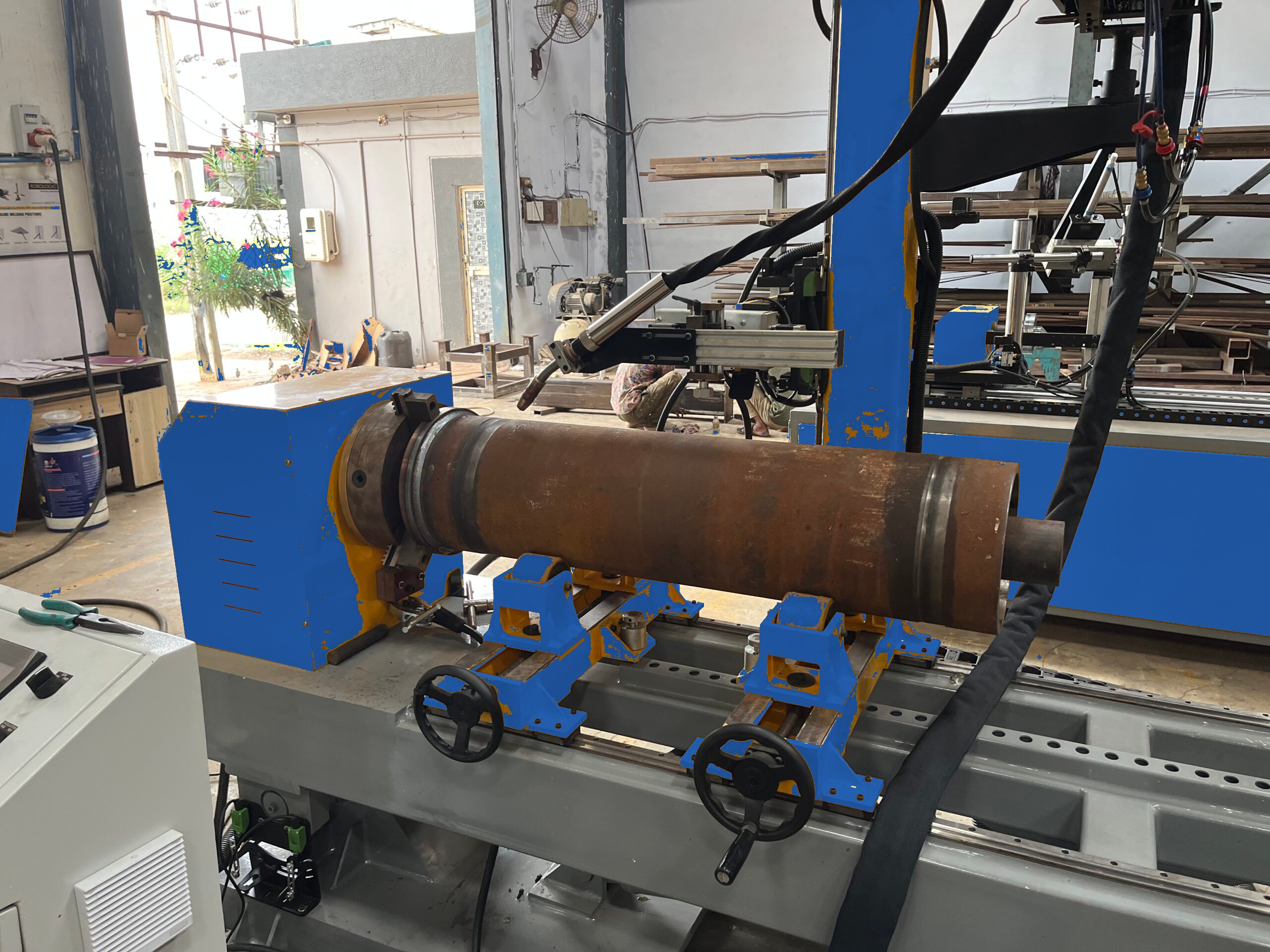 Automatic Submersible Pump Bowl Welding SPM